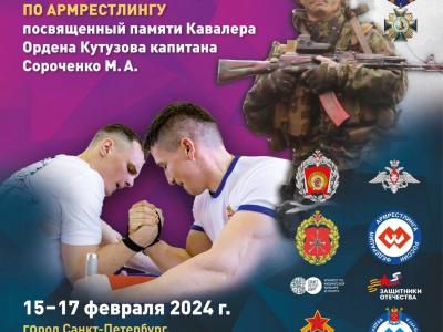 Кубок Вооружённых Сил РФ 15-17 февраля